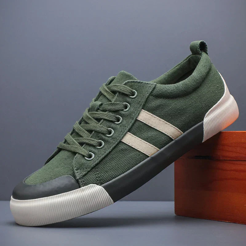 Variant image for Herren Schuhe Blau Größe 42 Baumwolle Retro-Design-36
