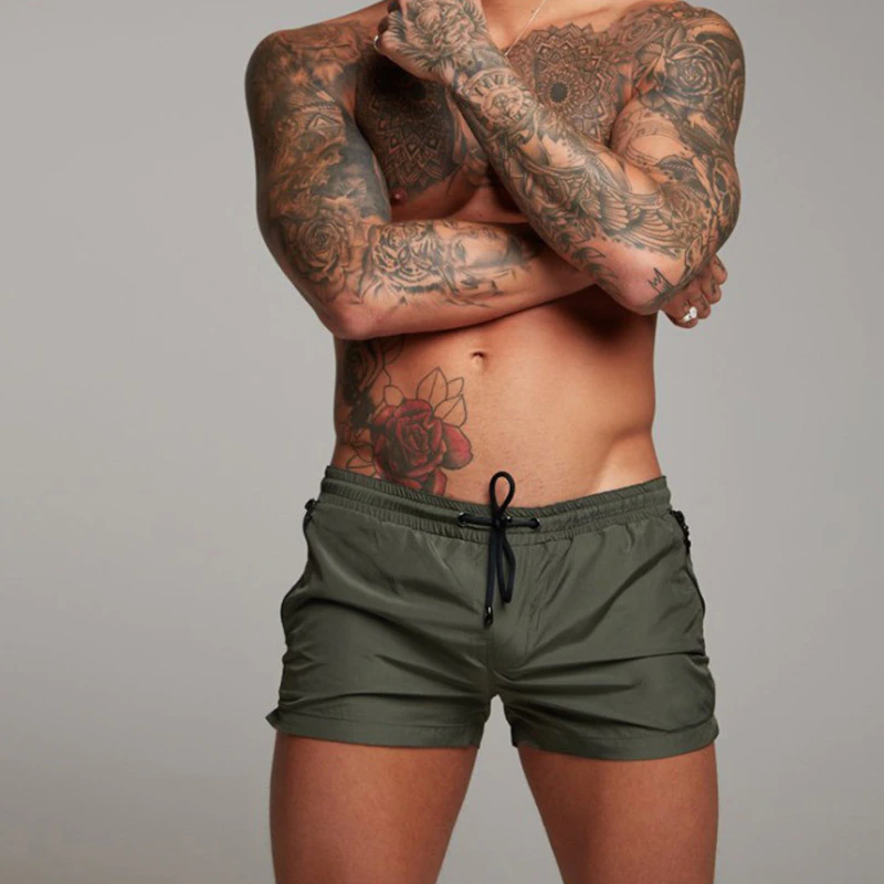 Variant image for Herren Badeshorts Blau Größe M Atmungsaktiv Schnell Trocknend 100% Polyester-41