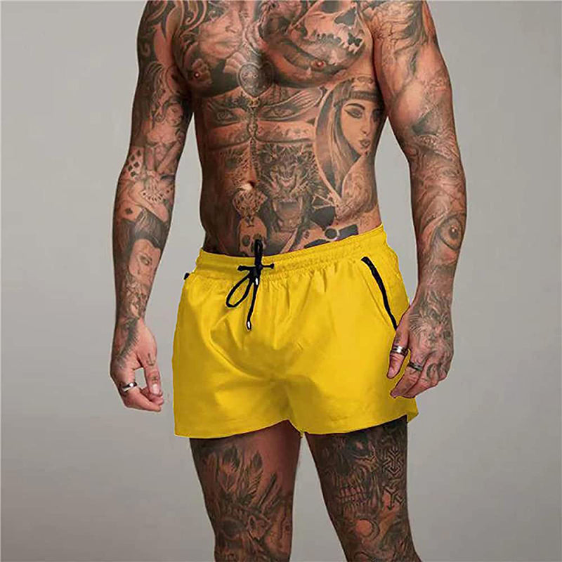 Variant image for Herren Badeshorts Blau Größe M Atmungsaktiv Schnell Trocknend 100% Polyester-36