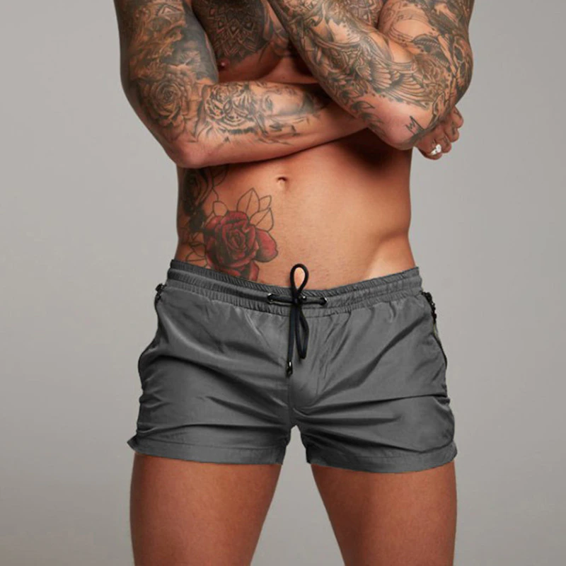 Variant image for Herren Badeshorts Blau Größe M Atmungsaktiv Schnell Trocknend 100% Polyester-31