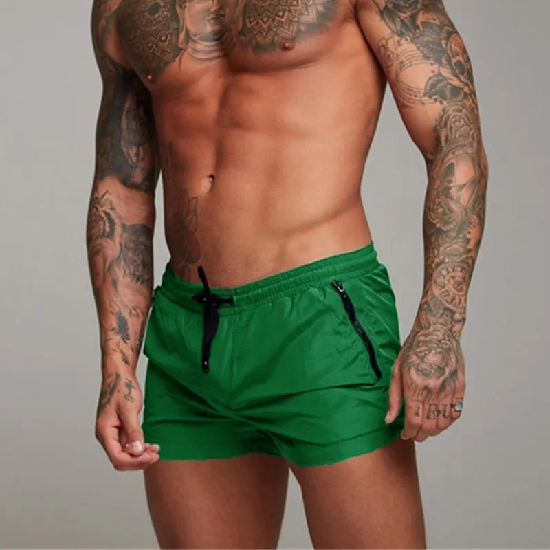 Herren Badeshorts Blau Größe M Atmungsaktiv Schnell Trocknend 100% Polyester-6