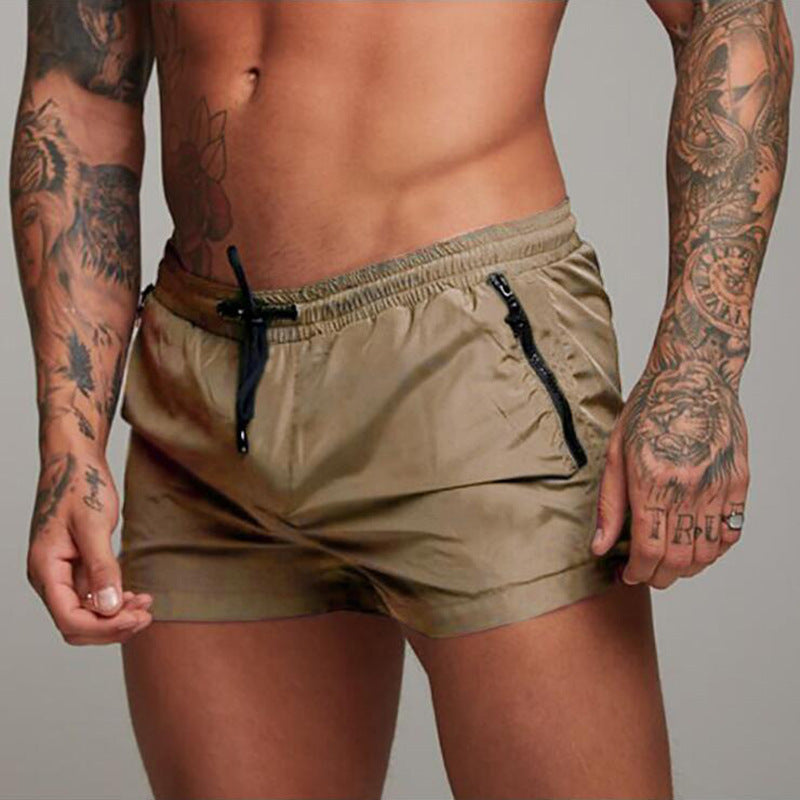 Herren Badeshorts Blau Größe M Atmungsaktiv Schnell Trocknend 100% Polyester-5