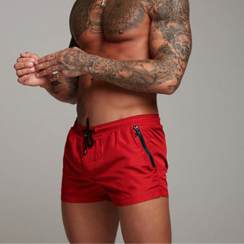 Herren Badeshorts Blau Größe M Atmungsaktiv Schnell Trocknend 100% Polyester-3