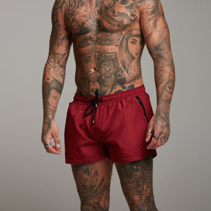 Variant image for Herren Badeshorts Blau Größe M Atmungsaktiv Schnell Trocknend 100% Polyester-1