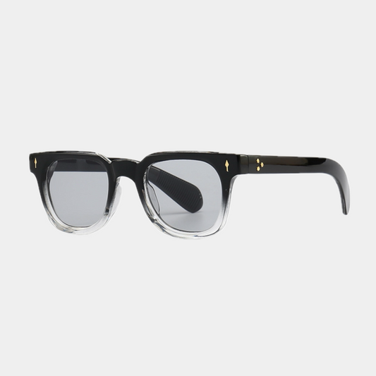 Unisex Sonnenbrille Rechteckig Schwarz Einheitsgröße Polycarbonat-1